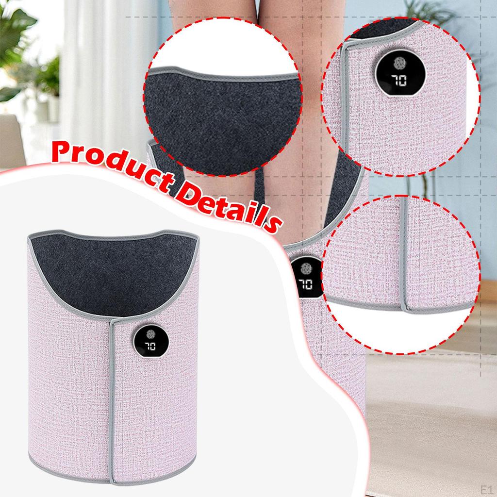 Schreibtisch-Beinwärmer Premium Faltbar Leise Heizung für Studio Zuhause Wohnheim Rosa