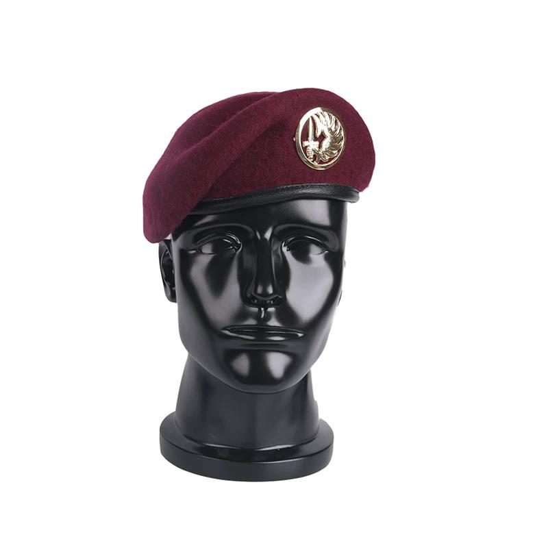 Französische Fremdenlegion Fallschirmjäger Barett Taktische Kappe Minion Kappe Männliche Militärfan Kappe Grüne Barett Sicherheitsbarett