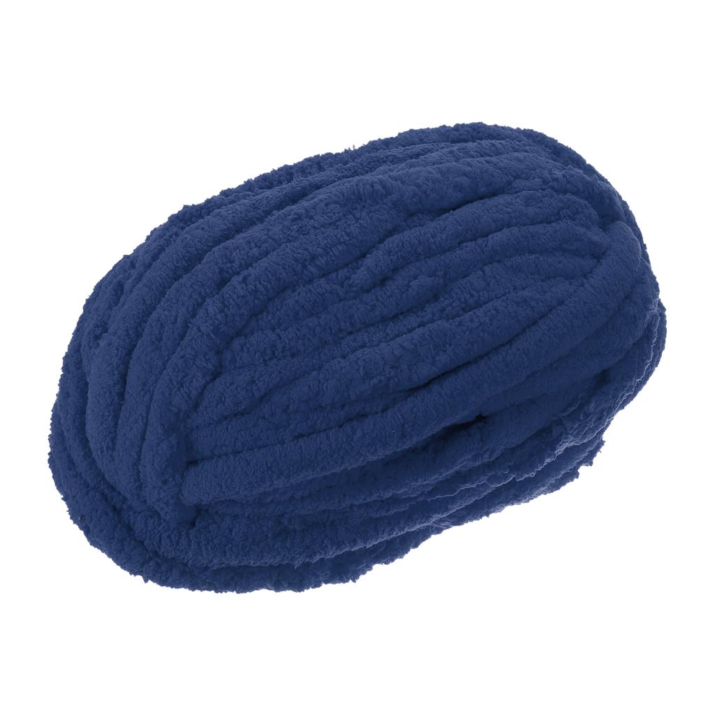 Dickes Garn Polyester Deckenwolle, Handgestricktes DIY Dickes Chenillegarn zum Häkeln von Decken Taschen Schal Hüten 27m x 2cm