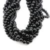 4/6/8/10/Mm Natural Stone Black Tourmaline Round Loose Bead Crystal Stone Jewelry Making Diy Accessorie Bracelet Necklace Gift