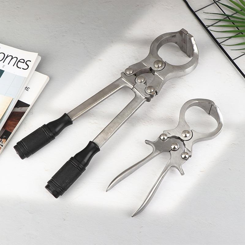 Viehwerkzeuge Ohne Blut Kastrationszangen Edelstahl Kastrationszange Werkzeug Tiere Bauernhof Ranch Tierärztliche Werkzeuge