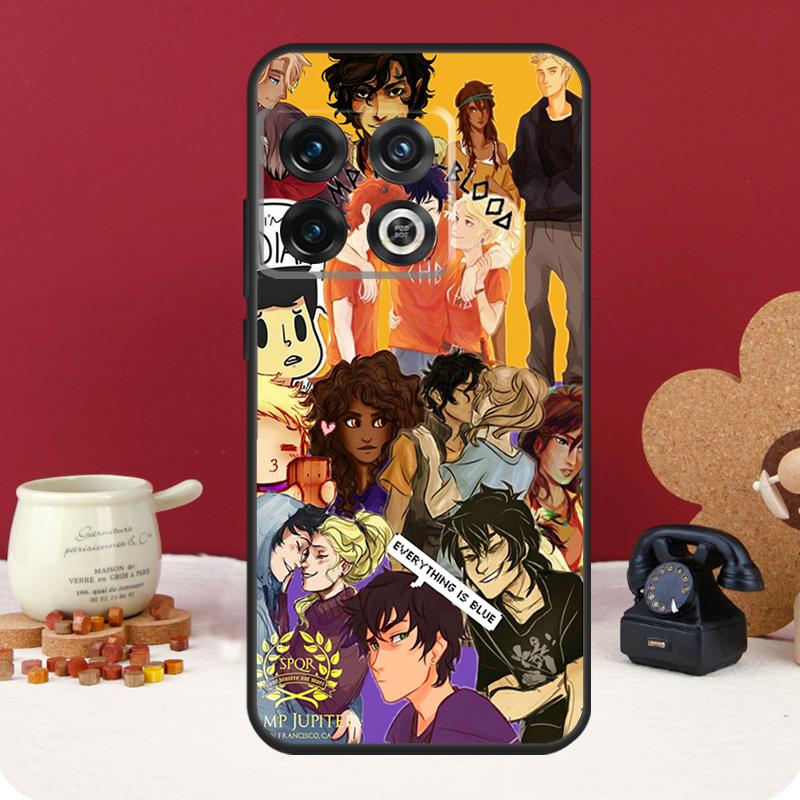 Cartoon Movie P-Percy Jackson Cover For OnePlus Nord 4 CE 3 2 Lite N30 N20 N10 OnePlus 10T 8T 13R 12R 13 12 11 10 Pro Case