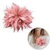 Decorative Brooch Hair Clip 2in1 Feathers Pink Women' Decoration
