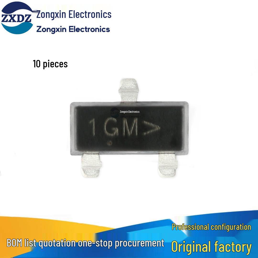 

Genuine MMBTA06LT1G 1GM SOT-23 NPN Transistor SMD, Pack of 10