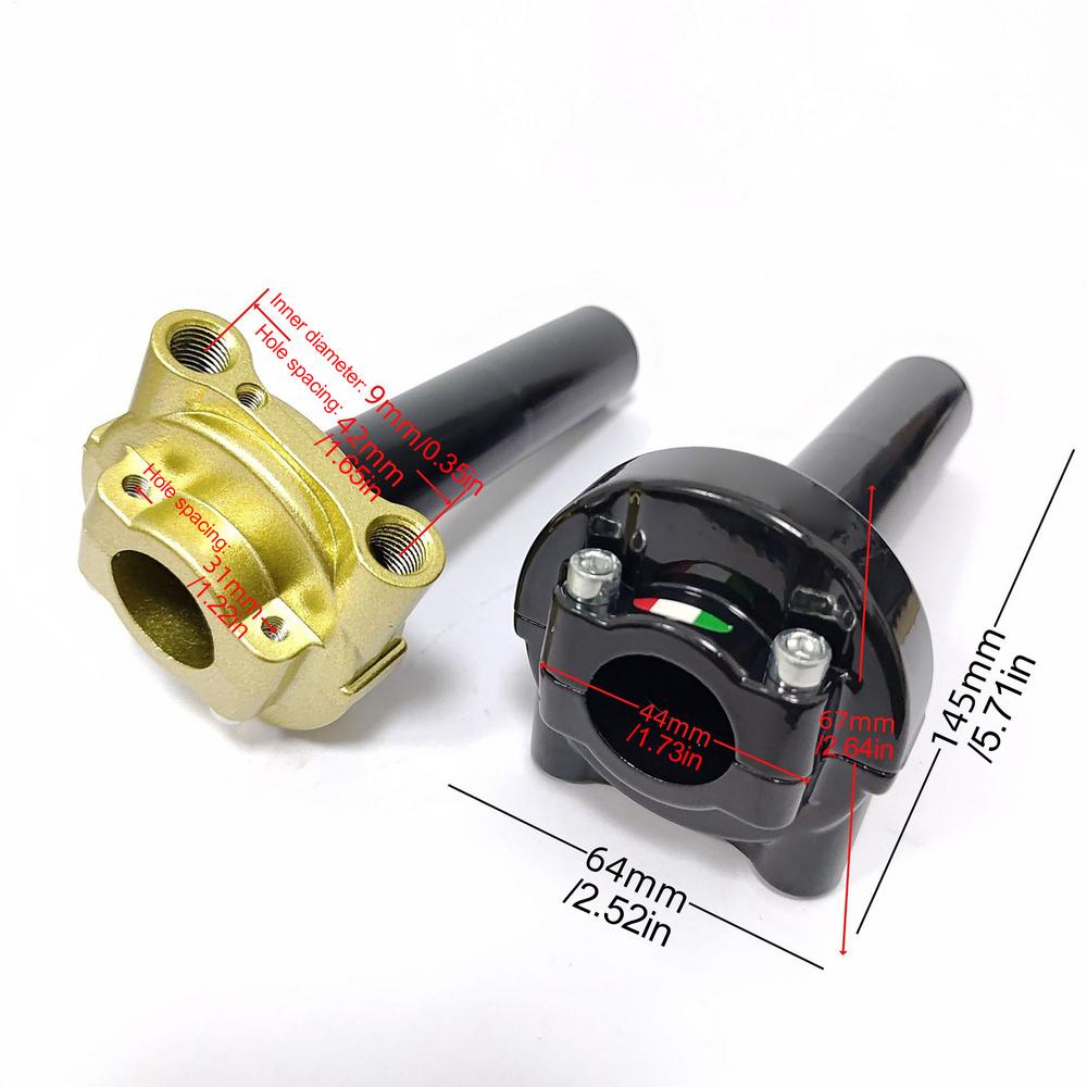 Gasgriff Lenker Beschleuniger Motorrad Ersatz Modifizierter Gasgriff Tägliches Fahren Wettbewerb Roller Teil Präzise