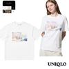 UNIQLO 483265 JOEUN FRIENDS UT Oversized Fit Graphic T-Shirt WHITE Women Japan