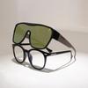 Altaliseuteu Overglass Polarized Goggles Worn Over Glasses