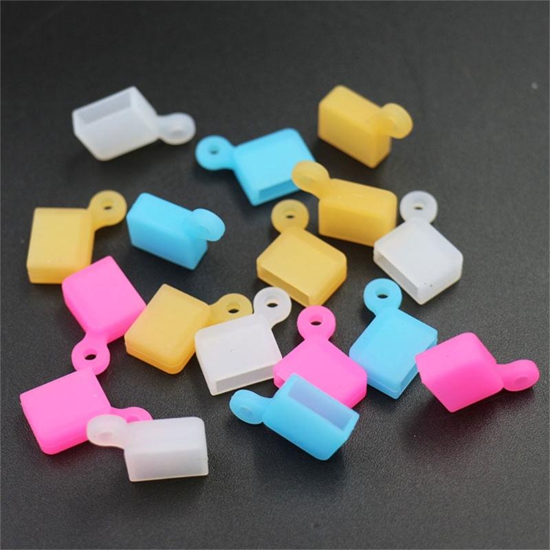 General Silicone Protections Sleeve for USB Drives with Hanging Rope Water & Dusts Resistant Flexible USB Stick Case