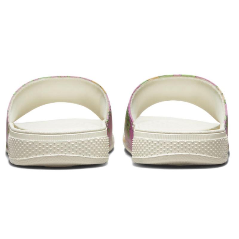 Converse Chuck Taylor All Star Floral Trendy Sporty Rubber-soled Slippers Unisex White Purple