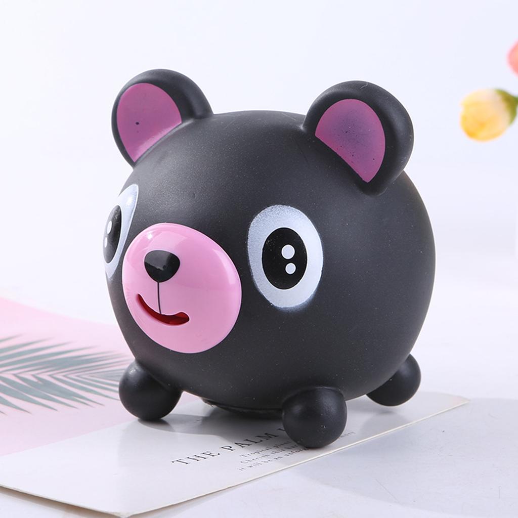 Talking Animal Ball Toy Jabber Ball Tongue Out Stress Relieve Soft Cute Tiger Pig Dog Stretch Ball Fun Squeeze Sensory Balls Toy