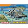 PLATZ Dragon 1/35 Scale US Marine Corps UH-1N Gunship Plastic Military Helicopter Model Kit DR3540