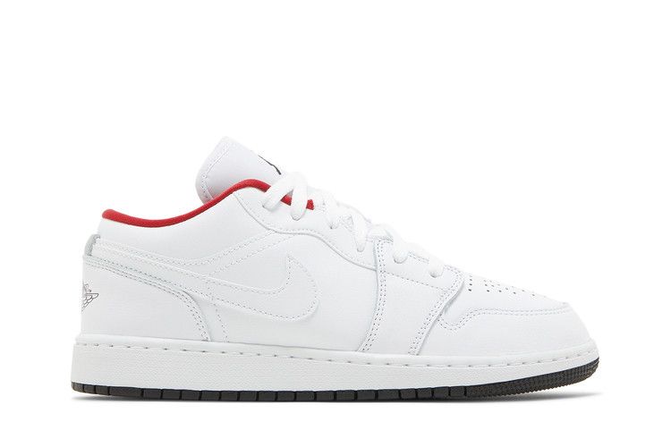 Air Jordan 1 Low GS 'White Gym Red'