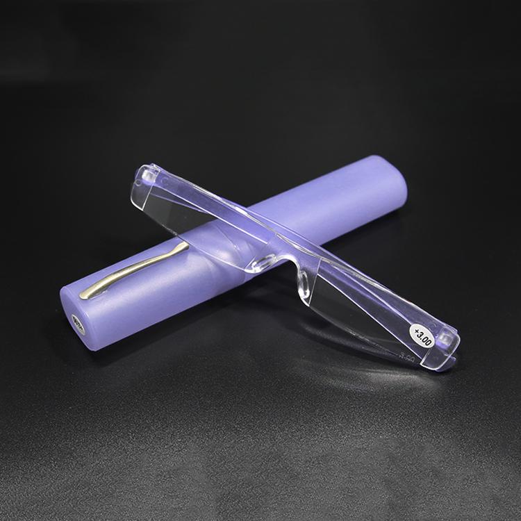 

All In One Plastic Presbyopia Mirror Ultra Light Pen Holder Presbyopia Mirror Men Women high quality Reading Glasses +1.0 - 4.0 2.5