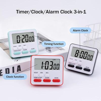 Digitalanzeige Kochwecker Küchentimer Schlafstoppuhr Uhr Haus Countdown Kinder Schüler Lernzeitmanager