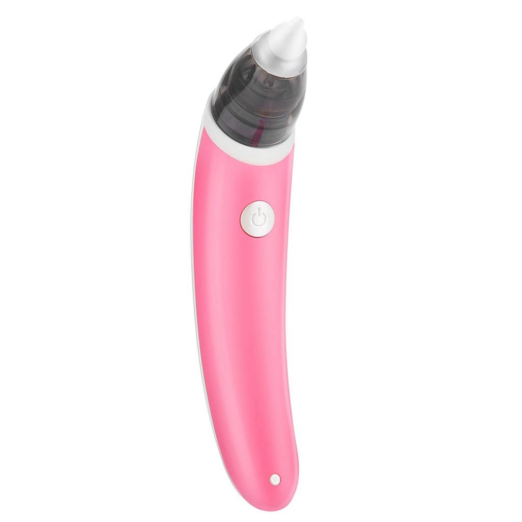 Elektryczny Aspirator do Nosa dla Niemowląt Czyszczenie Nosa Maszyna do Odciągania Wydzieliny z Nosa (Różowy)