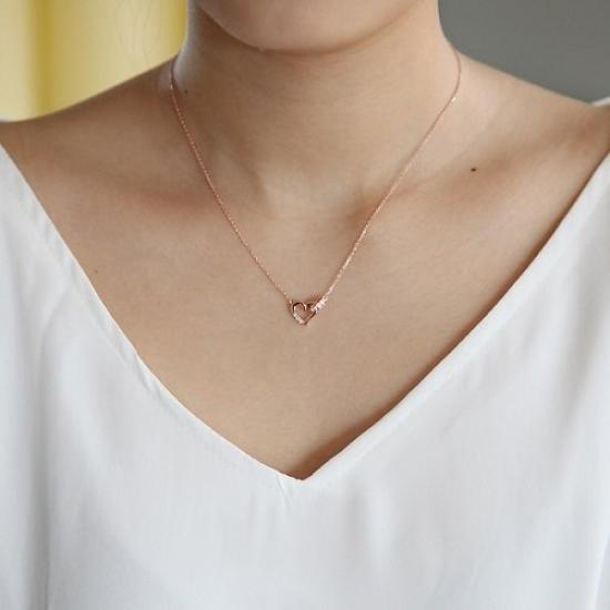 Silver Pair Necklace 151514421005 canal4℃ (SV) (Women's)