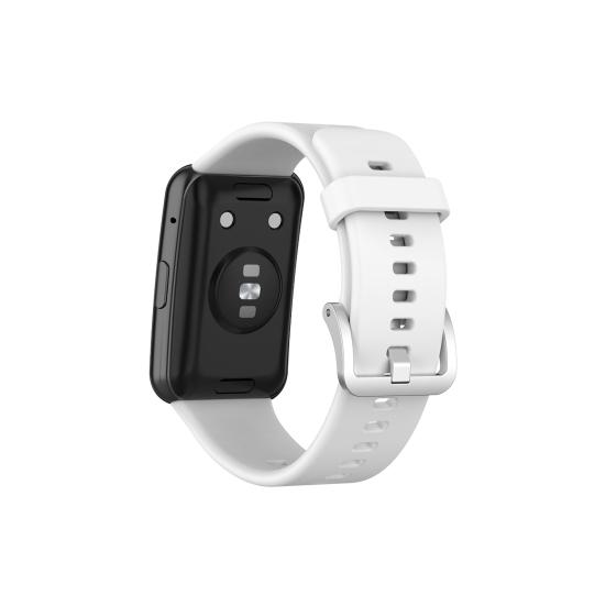 1 Sett Klokkereim Myk Justerbar Silikon Armbånd Erstatning for Huawei Watch Fit (TIA-B09/TIA-B19)