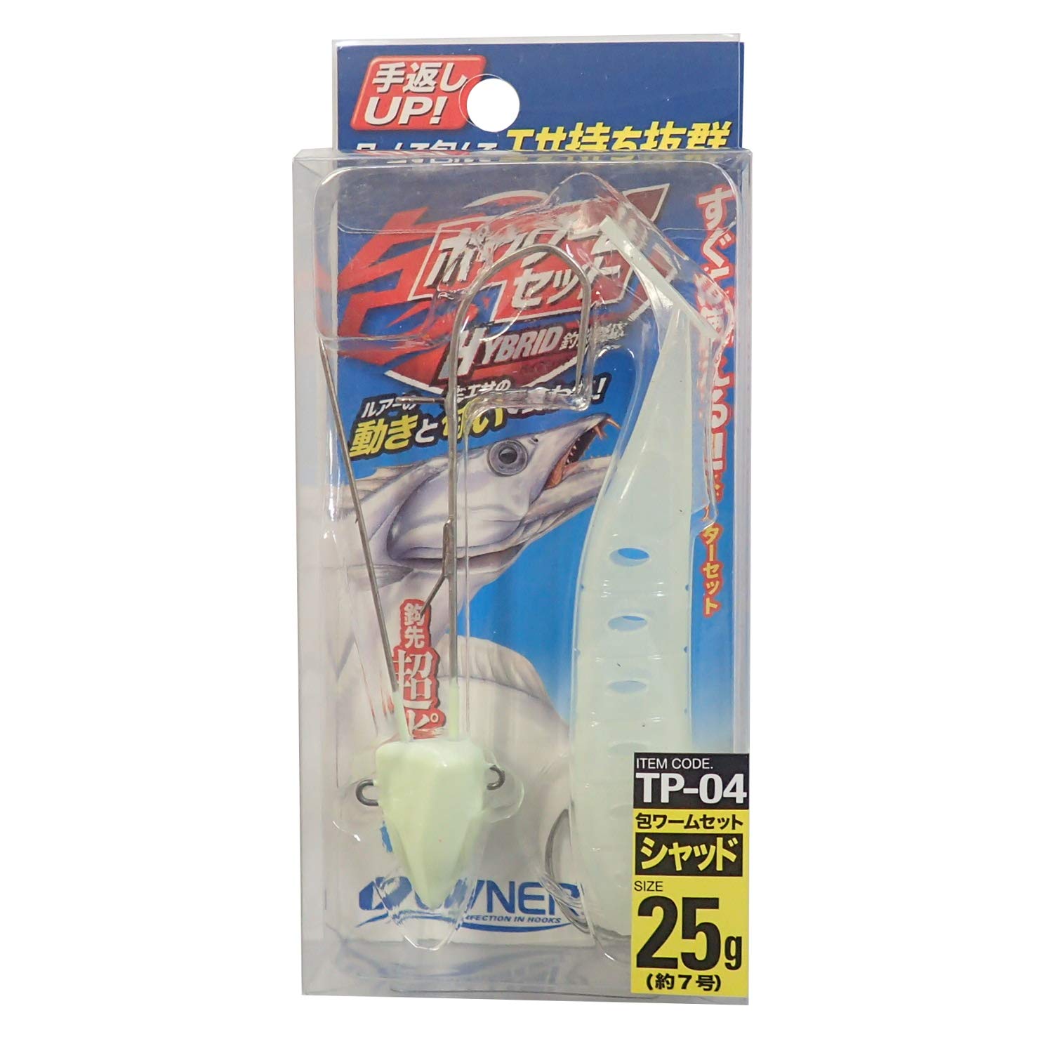

OWNER Tenya Wrapped Worm Set Shad 25g 36229 TP-04
