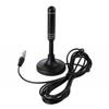1 Stück Langstrecken-Signalempfänger-Verstärkerantenne für Digital-TV Innen Signalverstärker 720P 1080P Antenne mit Adapter