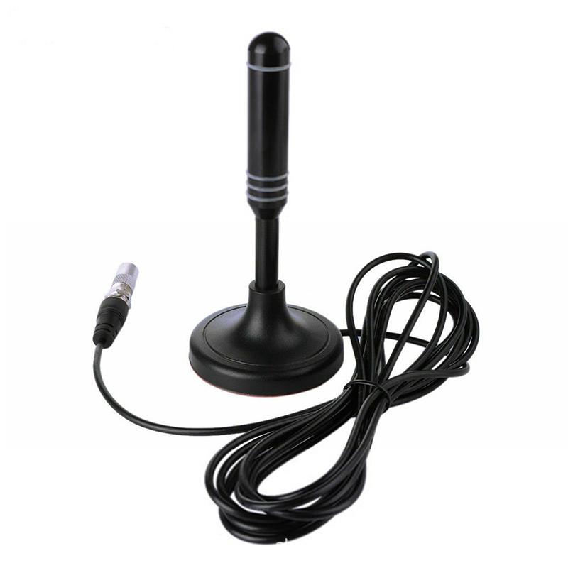 1 Stück Langstrecken-Signalempfänger-Verstärkerantenne für Digital-TV Innen Signalverstärker 720P 1080P Antenne mit Adapter