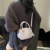 Summer popular small bag women's new fashion versatile messenger bag high-end portable bowling bag