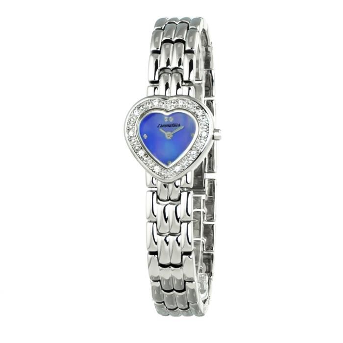 MONTRE FEMME CHRONOTECH CT2027L-21 Argent