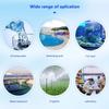3-in-1 PH/mV/Temp Meter + Replaceable PH & ORP Electrodes PH-8424 Acidity Meter Portable Detector Waterproof PH Temperature Meter