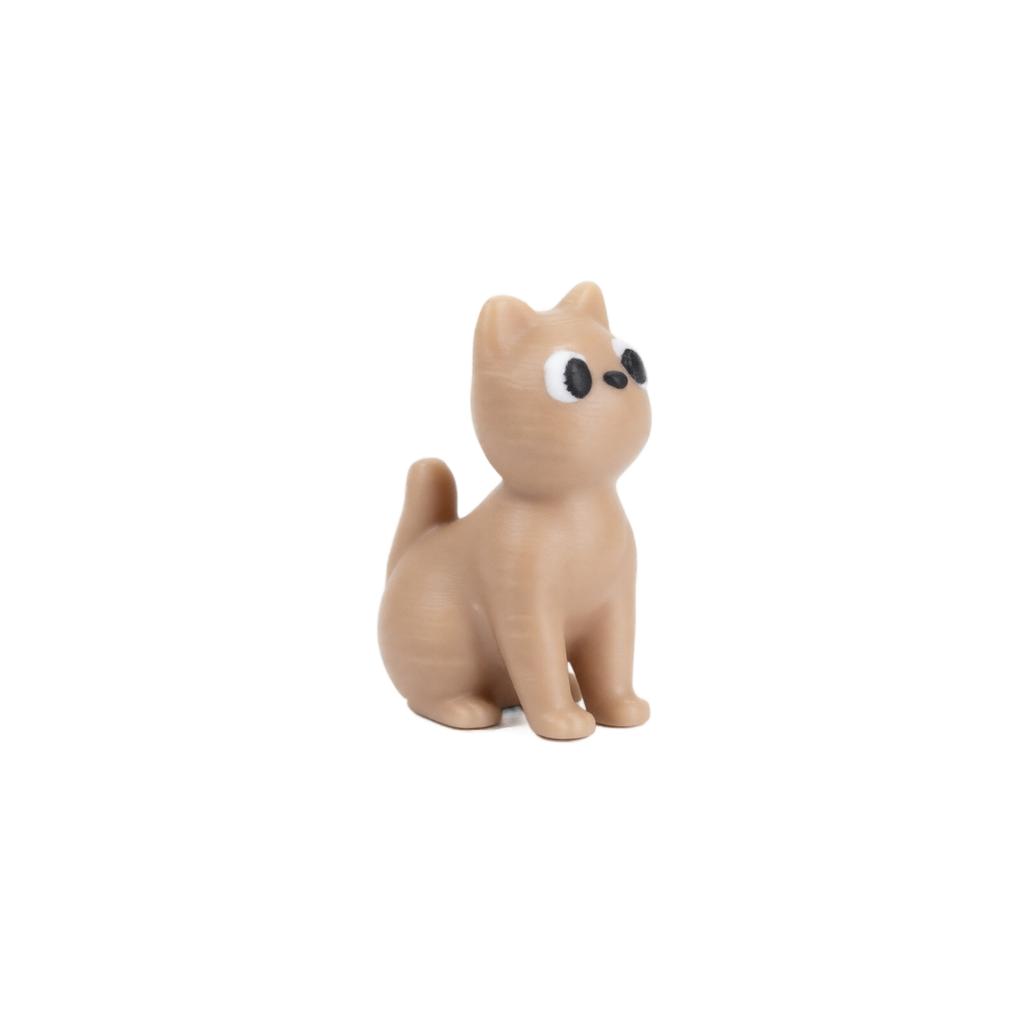 3D Printed Static Toy for Kids - Non-Moving Animal Figurine