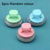 3PCS Cleaning Ball Brush Detachable Stainless Steel Cleaning Brush Non-stick Pots and Pans Brush Kitchen Cleaning Tools