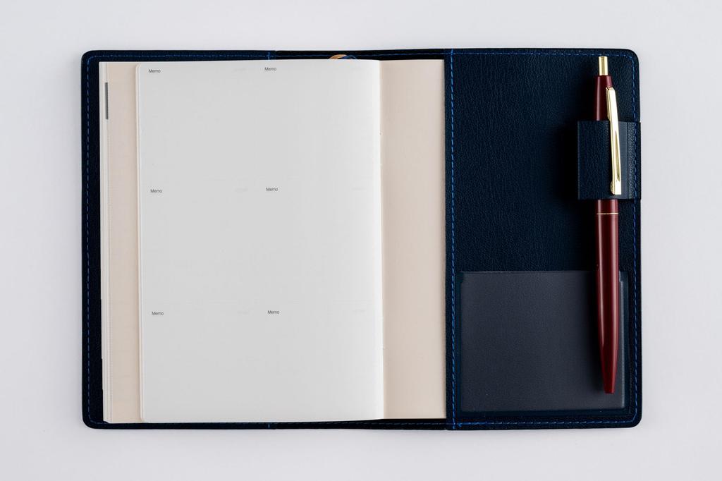 211 Richelle 1 Takahashi 2026 Midnight A6 Size Planner, Shoten, Edition, Blue, Weekly,