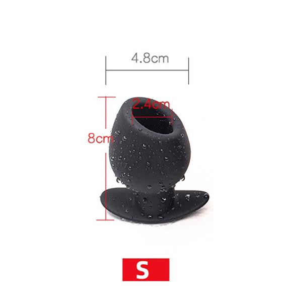 Huge Silicone Goblet Hollow Prostate Massage Vaginal Dilator Speculum Large Dilator Adult Products