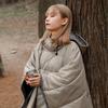 Outdoor Wearable Cloak Sleeping Bag Portable Warming Sleeping Bag Light-weight Cotton Sleeping Bag For Winter Camping Travel