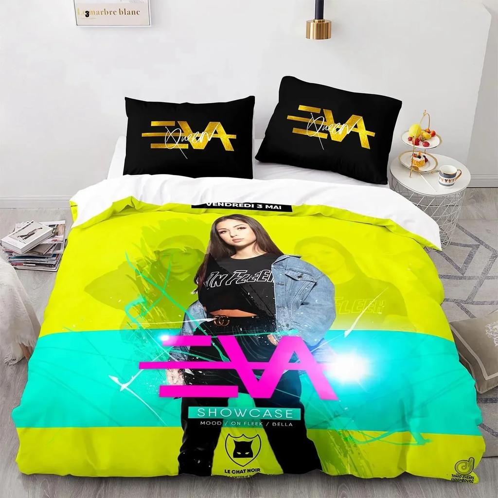 Fashion 3D Printed Singer E-Eva Queen Bedding Set Boys Girls Twin Queen King Size Duvet Cover Pillowcase Bed boys Adult Bedroom