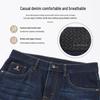 MONTAGUT Herren Jeans mit geradem Bein, Tiefblau