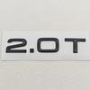 3D ABS Car Letters Logo 1.8T 2.0T 3.0T Rear Trunk Badge Emblem For Audi A3 A4 A5 A6 A7 A8 Q2 Q3 Q5 Q7 Q8 Car Sticker Accessories