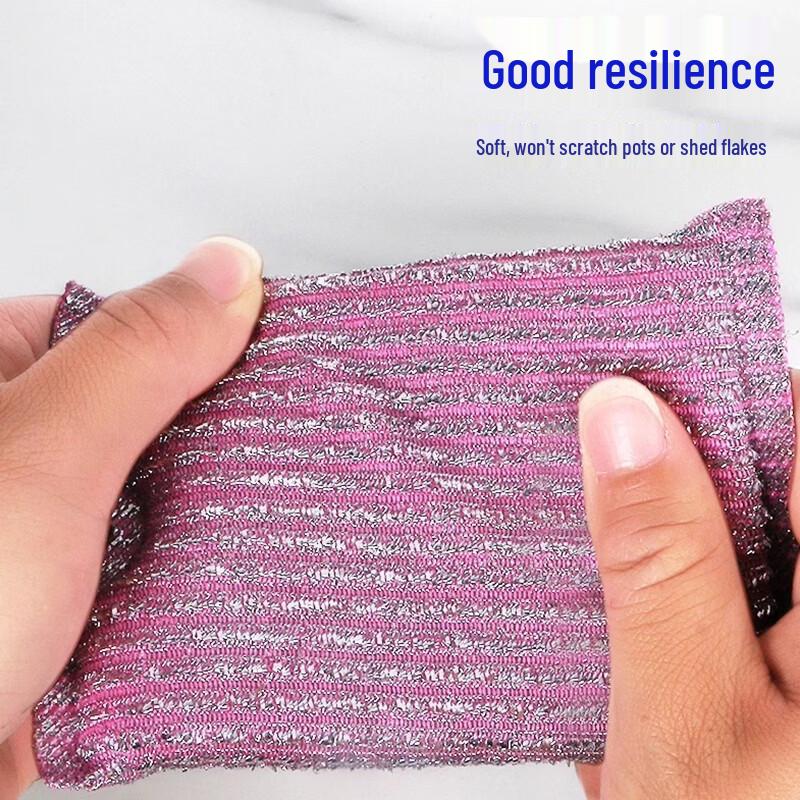 Magic Clean Colorful Soft Scouring Pad - 14 Pack