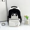 Schoolbag Cute Panda Design Backpack Unisex Korean Edition Student School Bag Outdoor Travel Casual Versatile Backpack