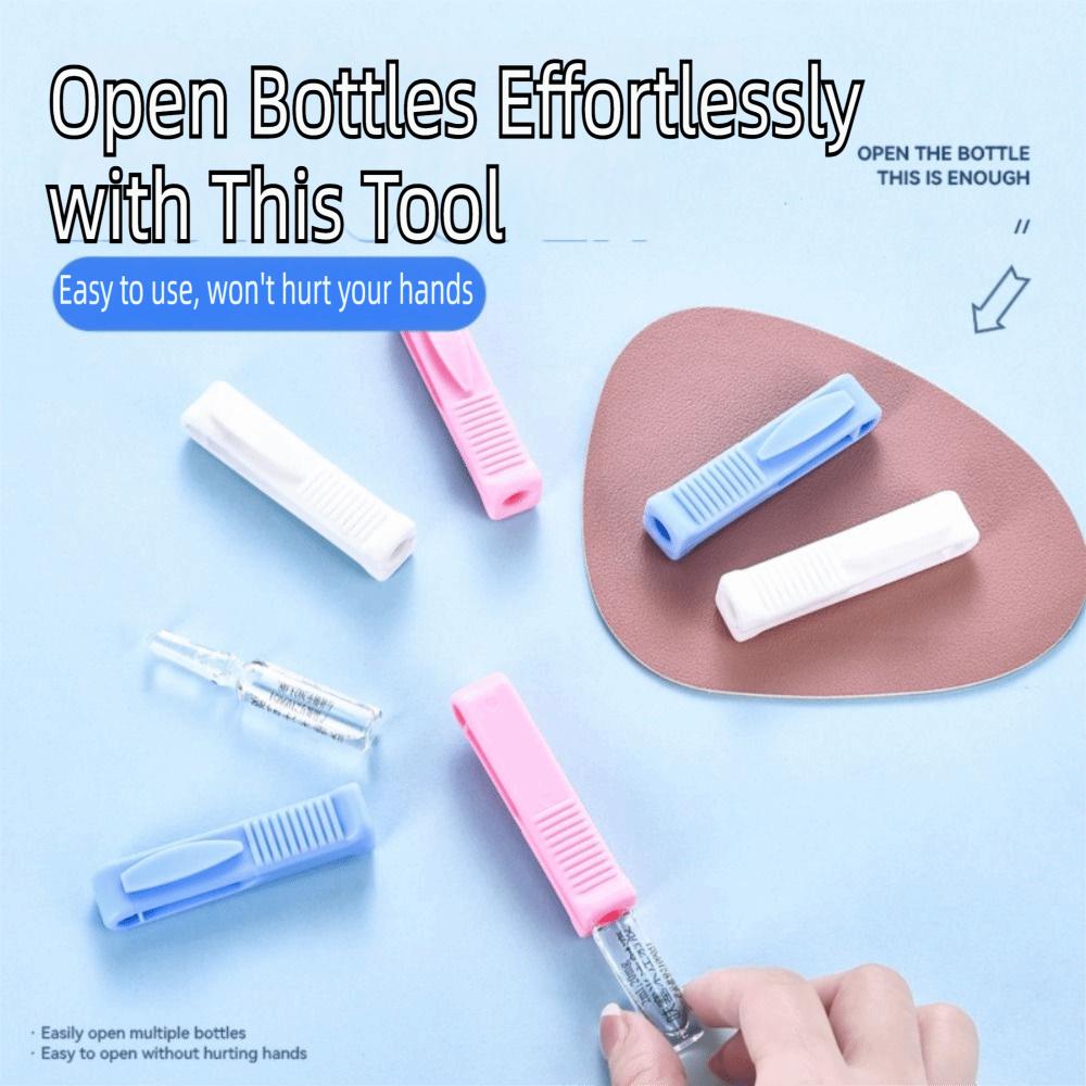 Durable Multi-Functional Ampule Breaks Plastic Anti-Slip Vial Opener Ampoule Opener For Nurse&Doctor Open Vial Bottle