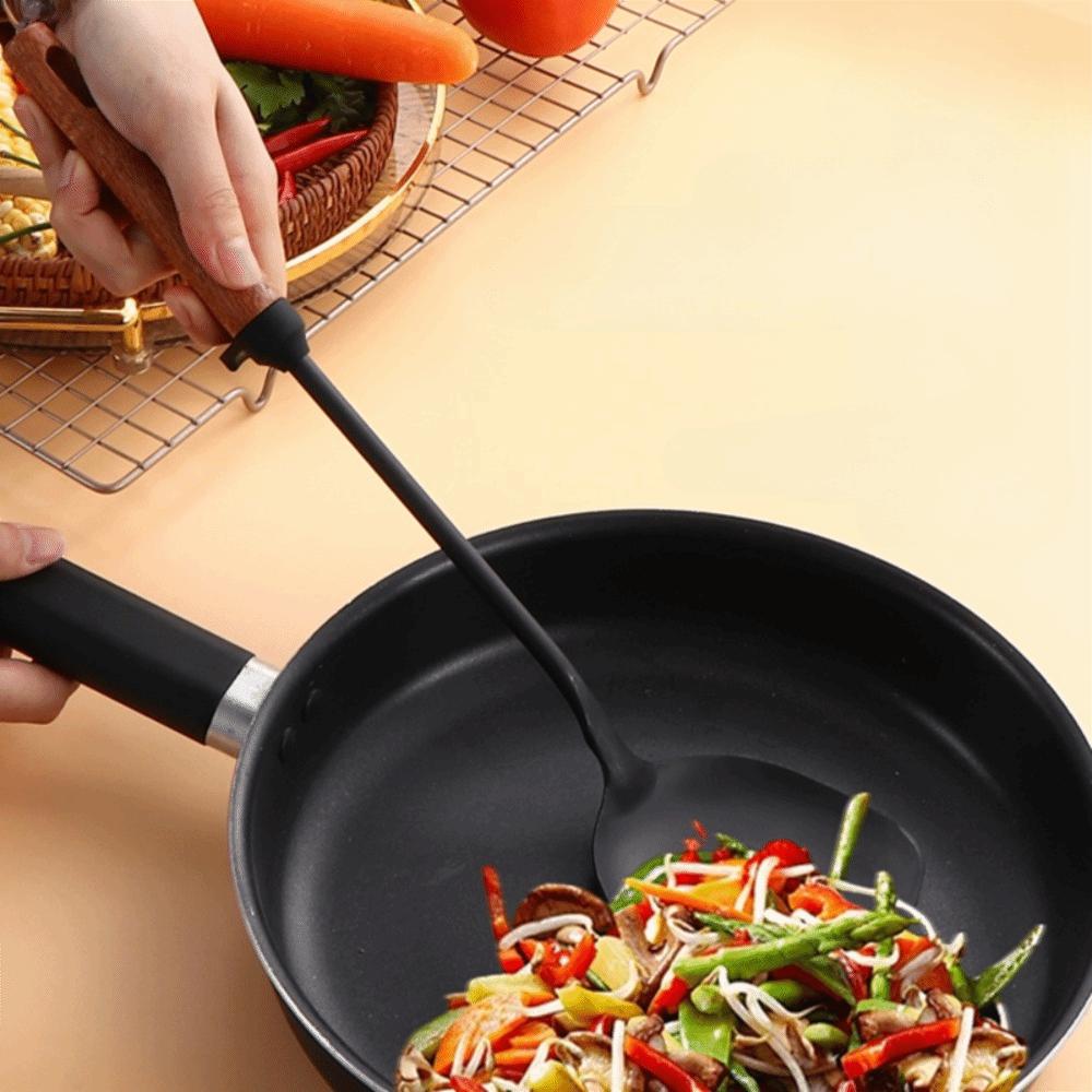 Chinese-style Stir Frying Spatula Heat-resistant Strainer Spoon Frying Scoop Chinese Restaurant