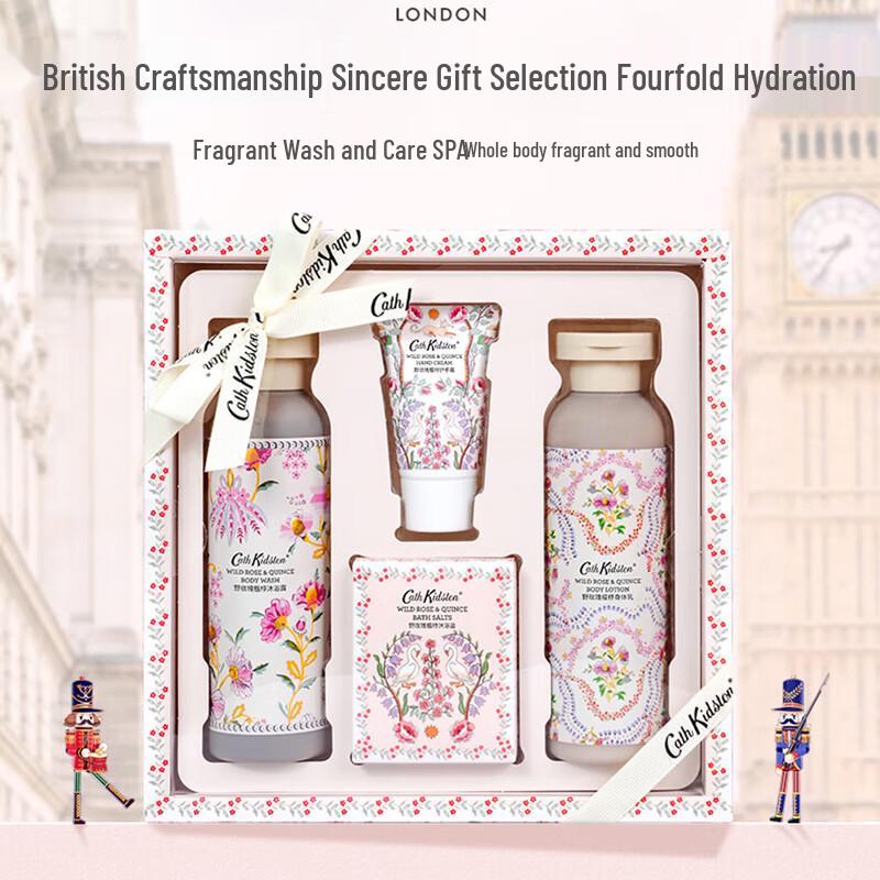 Cath Kidston Wild Rose & Quince Moisturizing Gift Set