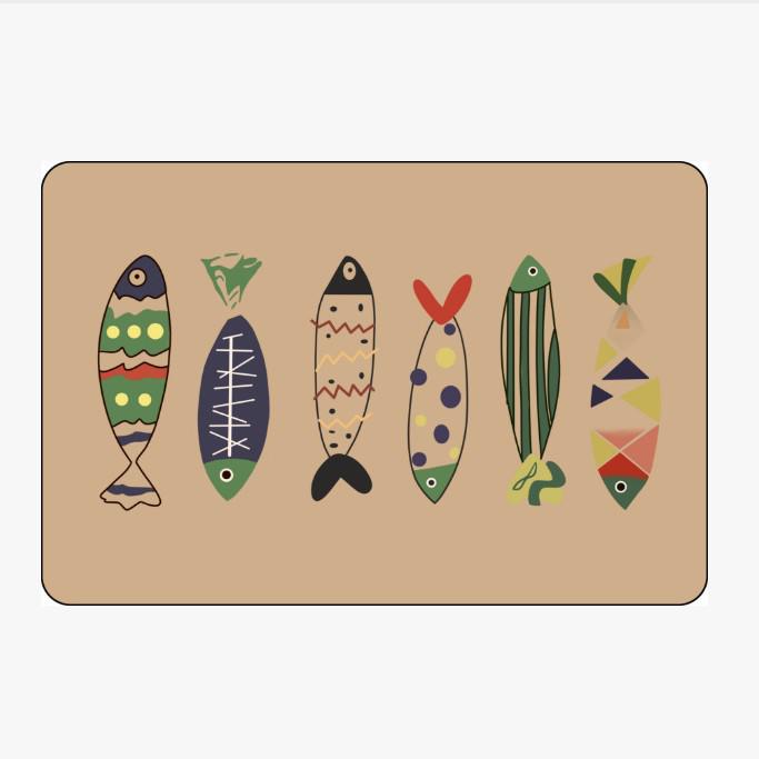 Linen Diatomaceous Earth Non-Slip Bath Mat: Strong Water Absorption, Anti-Fall Design for Bathroom and Washroom