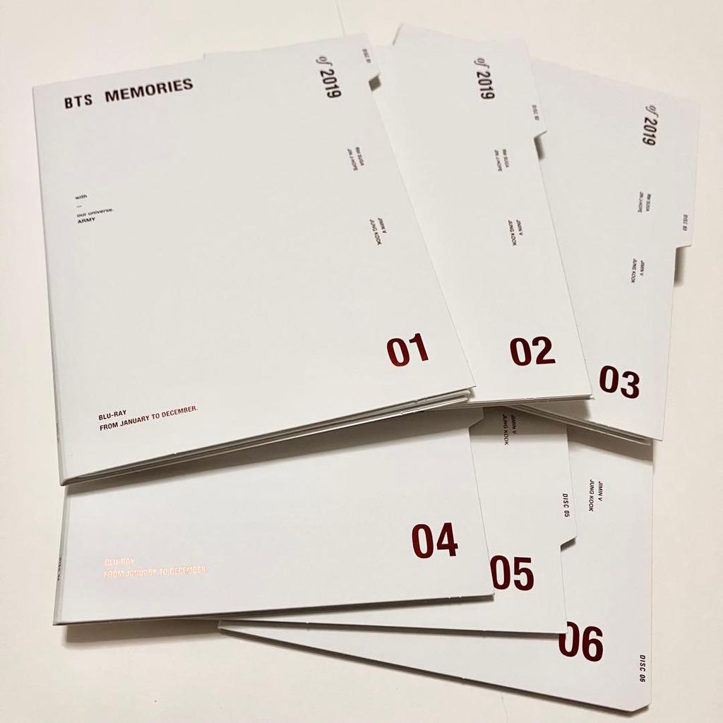 [USED] BTS MEMORIES OF 2019 Blu-ray Hoseok with Japanese subtitles