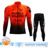2026 Winter Warm Cycling Clothing Set  Team Winter Cycling Jersey Set Bicycle Sportwear Suit  Uniform Ciclismo Road Bike Clothing Bicicleta 06