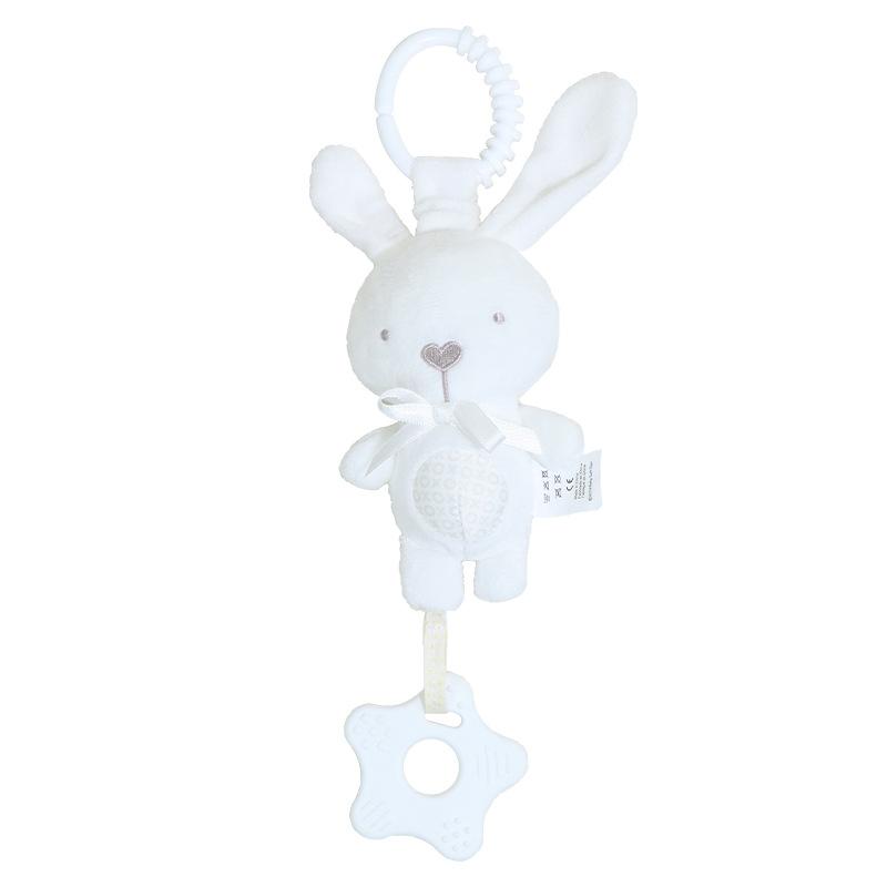 Soft Hanging Baby Toy Wind Chimes Plush Animal Stroller Car Seat Crib Rattle Teethers PP Cotton Filling Learning Toys