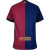 Nike Dri-FIT ADV 2024-2025 Barcelona Match Home Jersey Fashion Soft Sports Short Sleeve T-Shirt Men Tops Red Blue FN8775-458