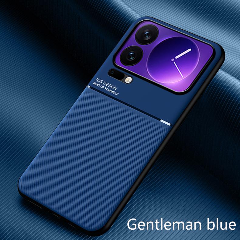 

Міцний нековзкий чохол для Xiaomi 17Pro Max Захисна кришка Магнітний тримач Coque Fundas Capa для Mi 17Pro 17 5G Xiaomi 17 pro max синій