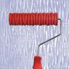 Grain Pattern Paint Rubber Roller 7'' Paint Roller Painting Tool for Home Office