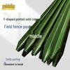 Thickened Cast Iron Triangle-Pointed Mesh Fence Post