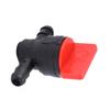 3x 1/4 In-Line  Shut-off Valve Fuel Gas Petcock For Motorcycle Engine For