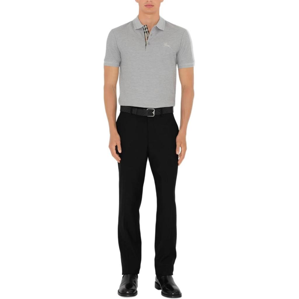 Burberry 26 Cotton Polo Shirt 'Pale Grey' Men's 80991681